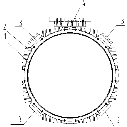 Engine base capable of meeting multiple installing requirements at same time