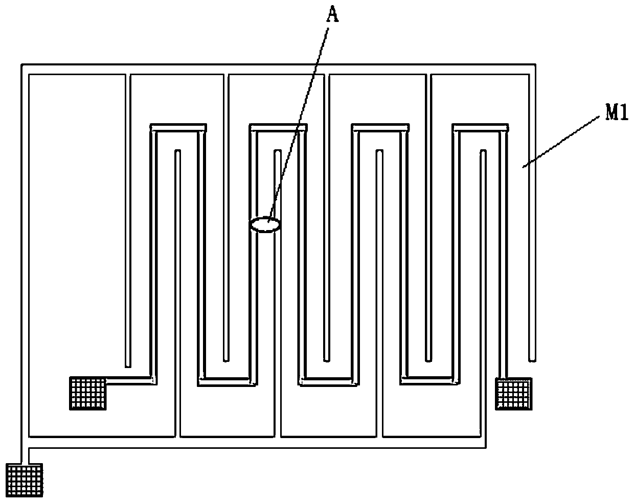 Semiconductor failure location test unit and failure location method thereof