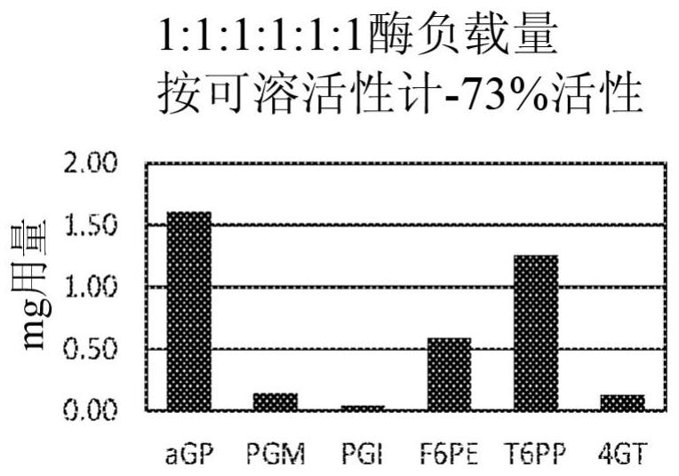 Immobilized enzyme composition for hexose production