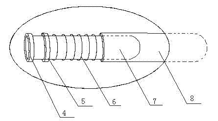 Adjustable high-heeled shoe