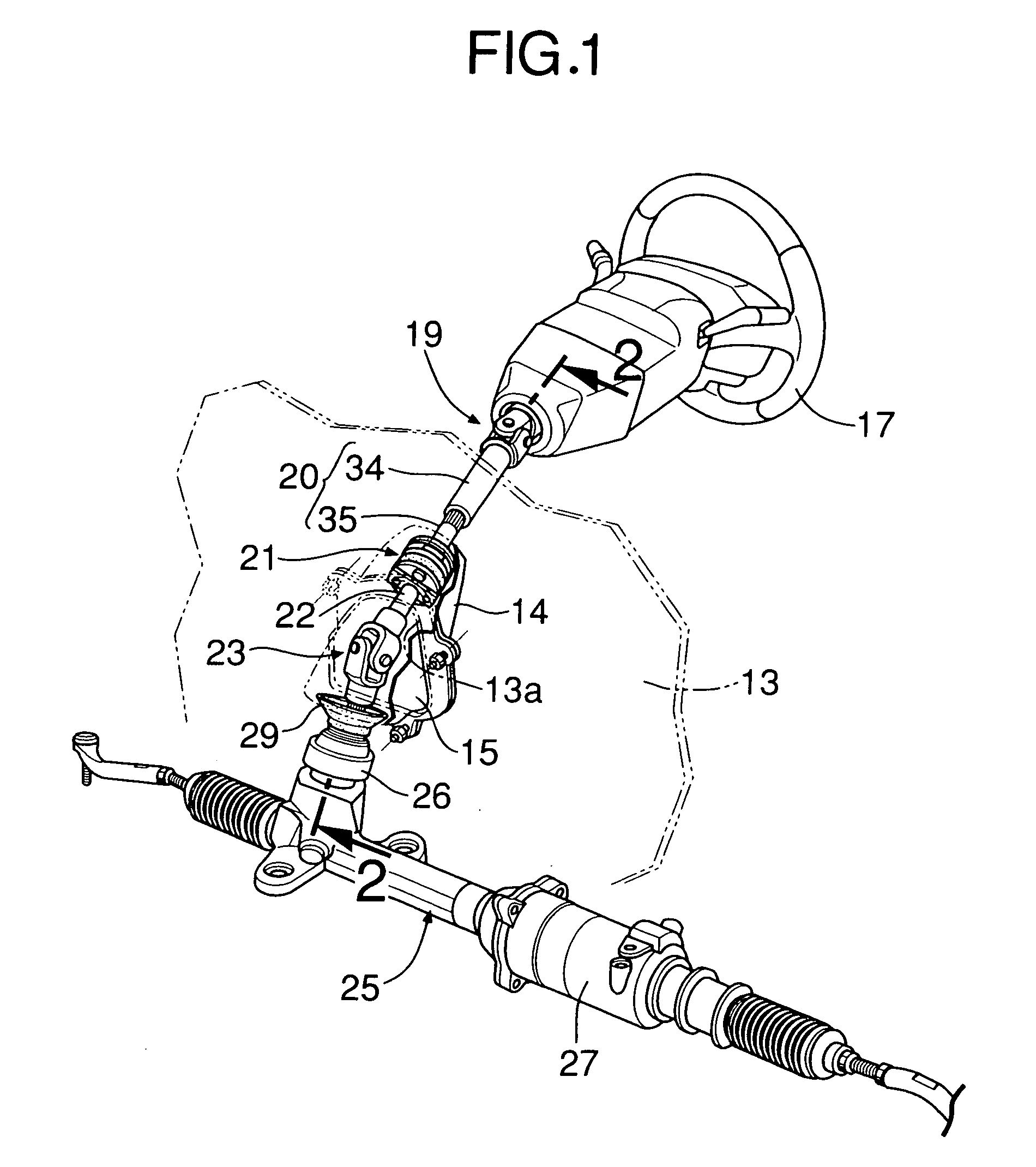 Vehicle streering system