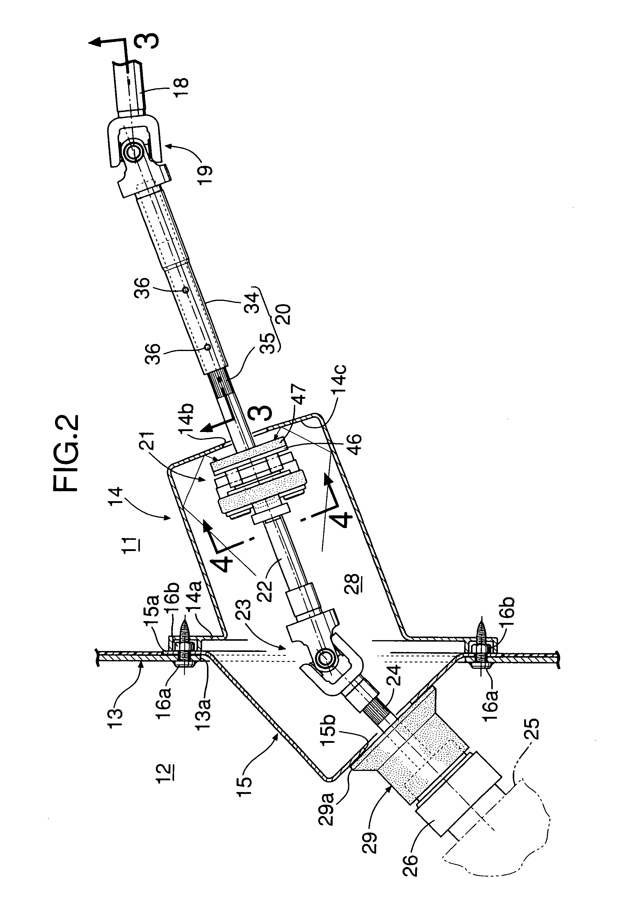 Vehicle streering system