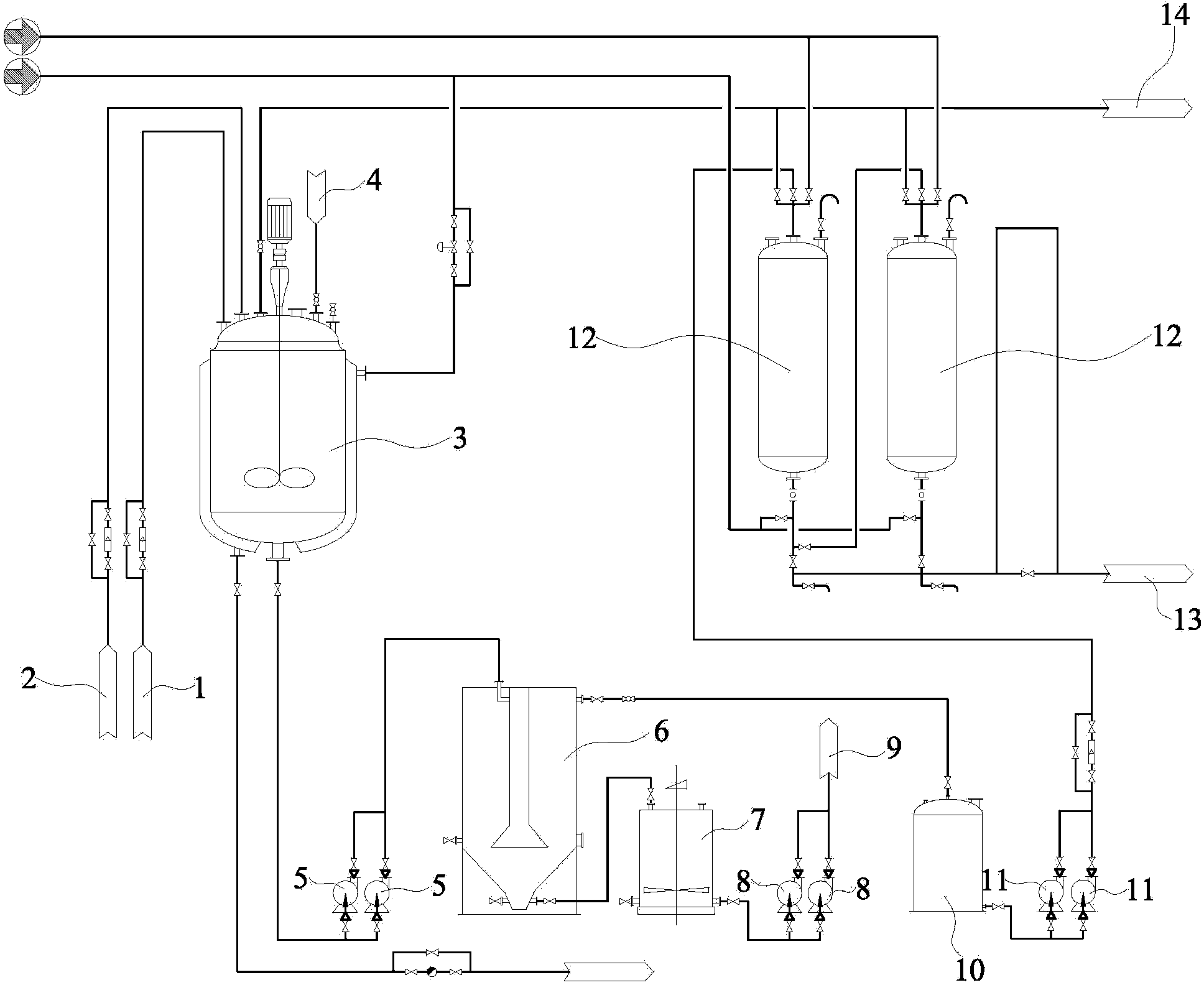 Process for preparing black iron oxide by utilizing wastewater generated in production of chlorinated benzene