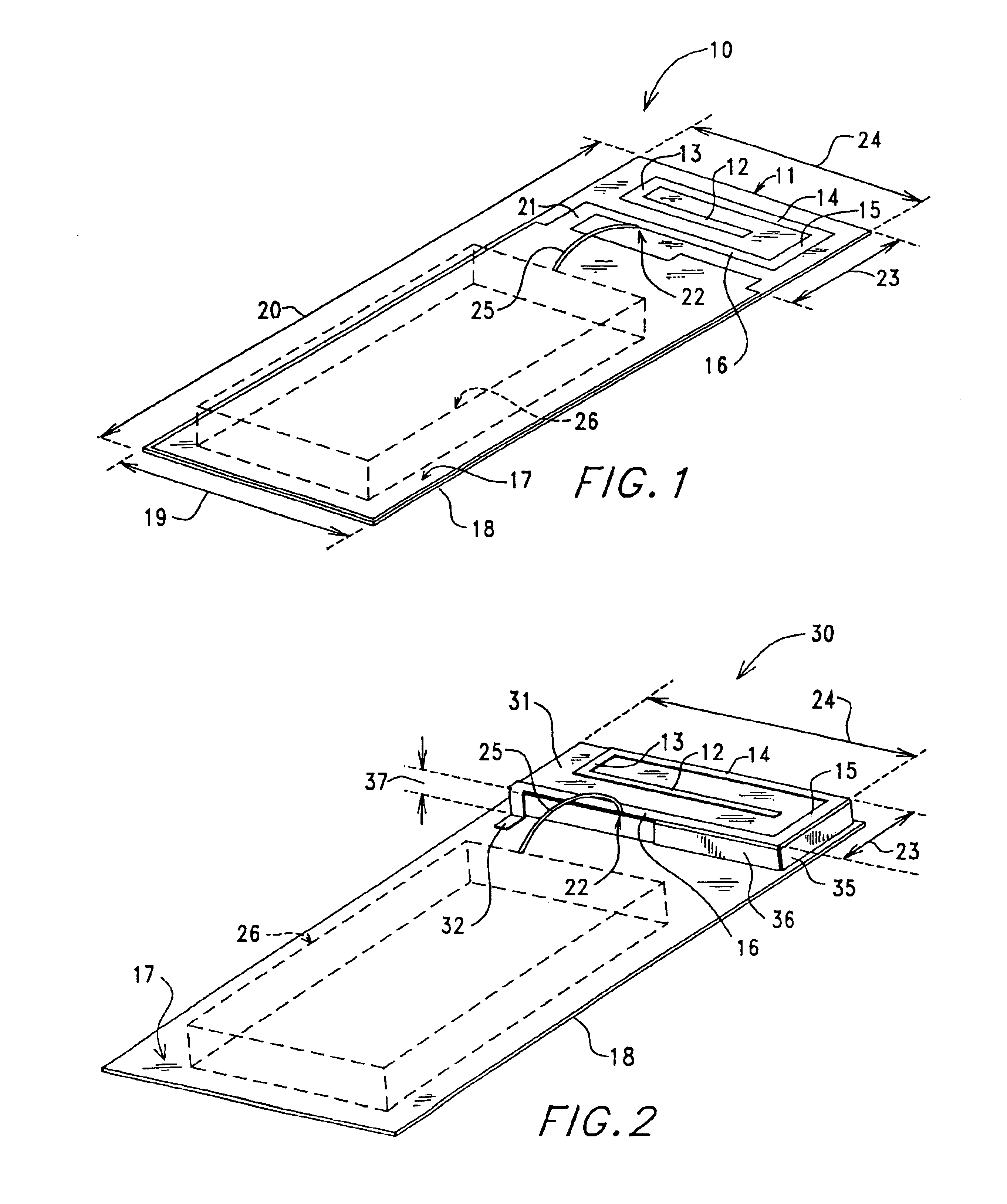 Compact, low profile, single feed, multi-band, printed antenna