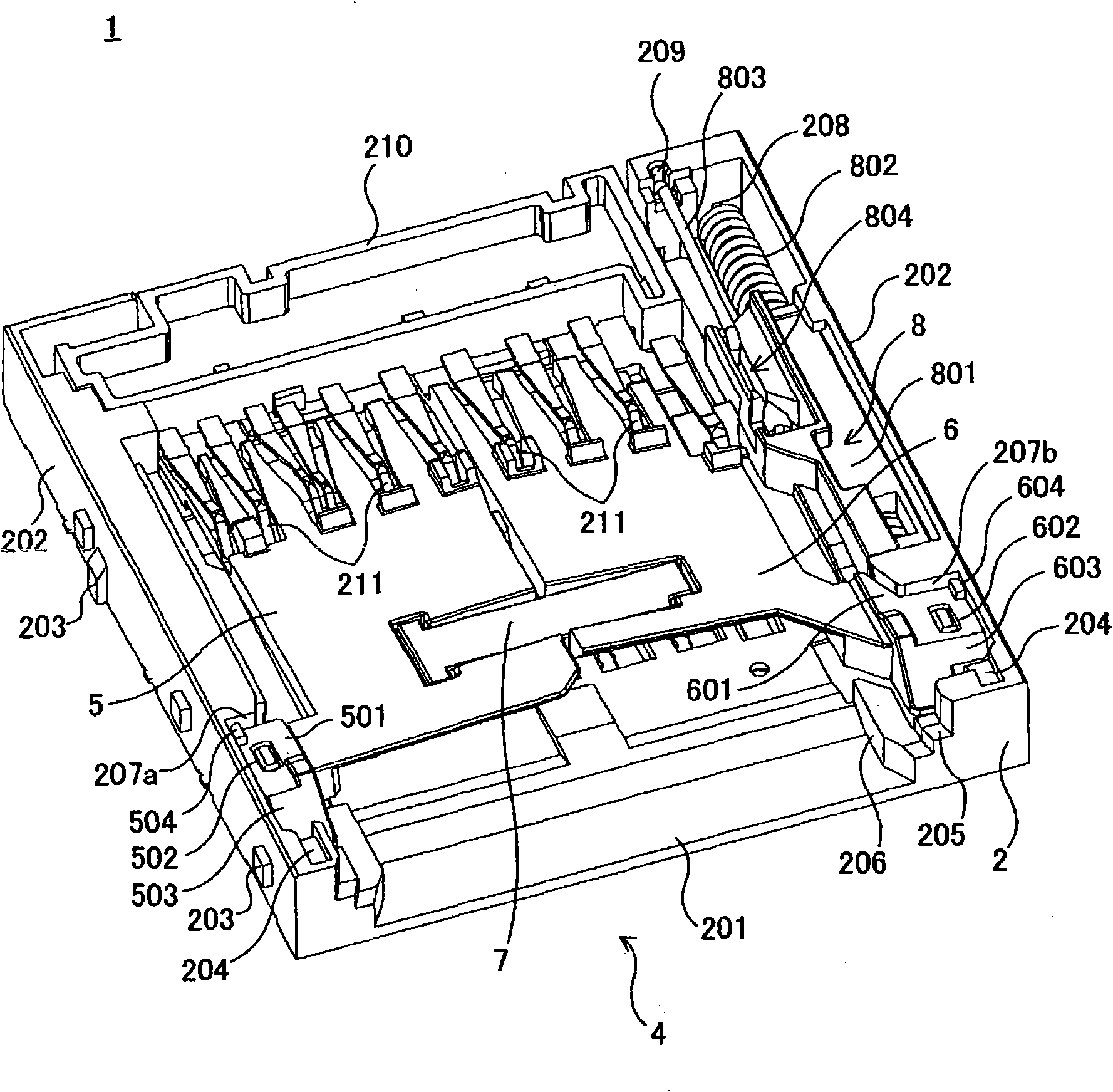 Card connector