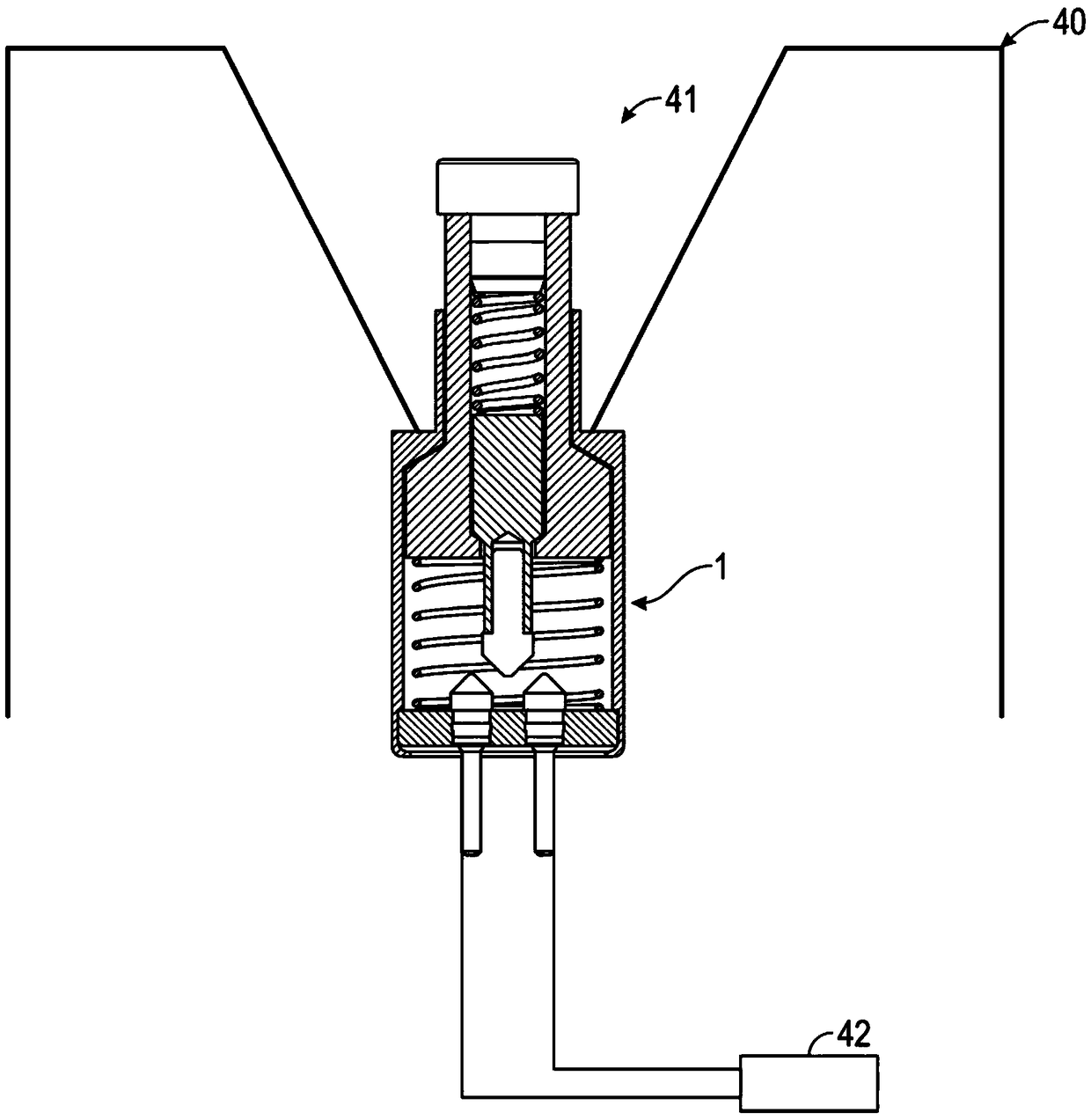 Microswitch and test system