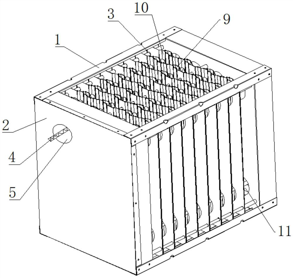 Electric field device of oil smoke purifier