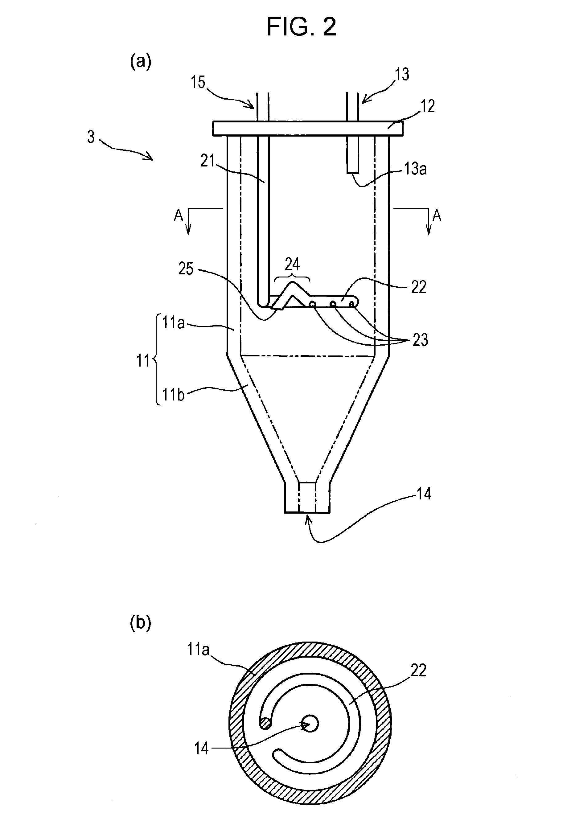 Gravitational settling tank and method for producing ash-free coal