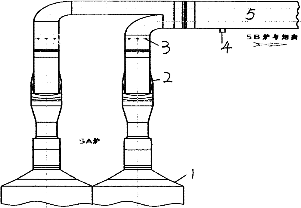 Method for removing sulfur dioxide in flue by using desulfurization liquor