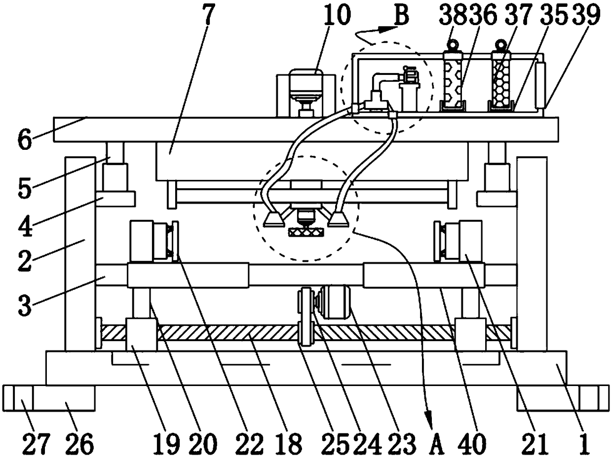 Polishing device for processing computer case