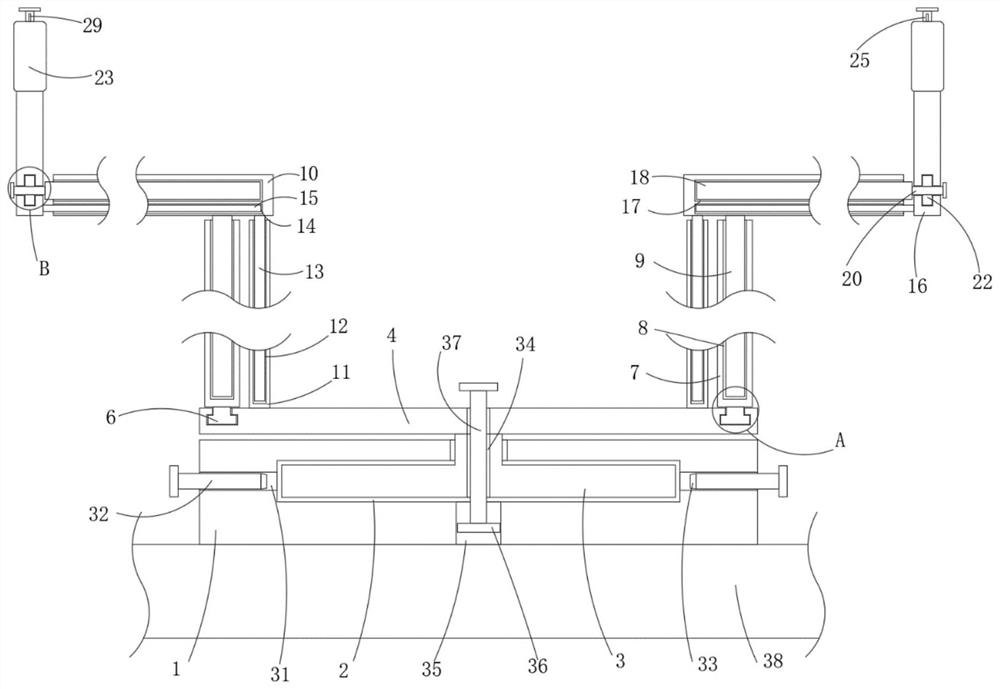 Wind tunnel testing device for wind load of arc-shaped conductor