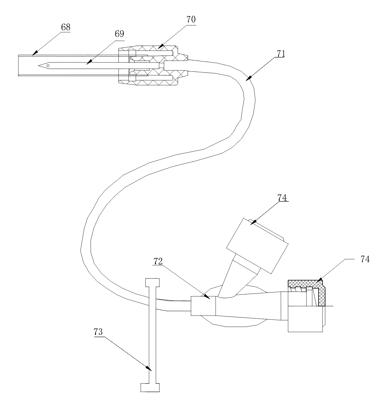 Safety Transfusion Catheter