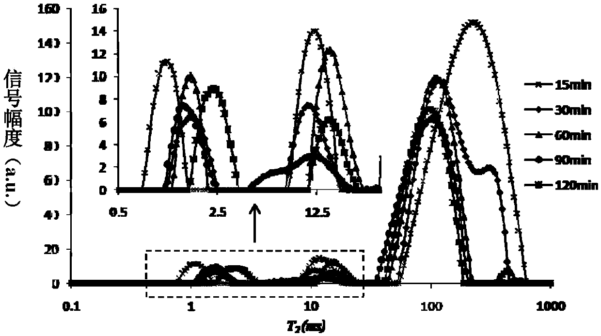 Texture quality non-destructive testing method in sea cucumber heating process