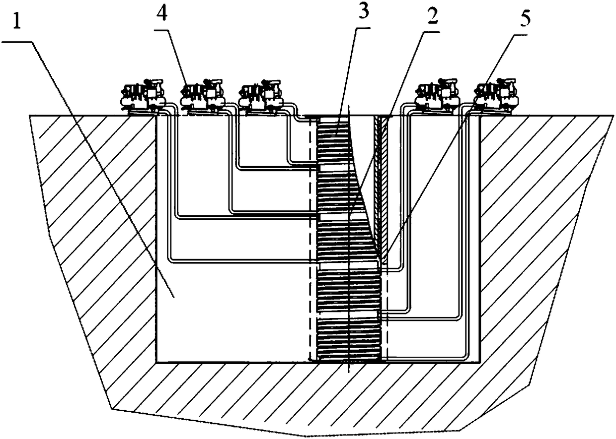 An experimental system and experimental method for simulating the Antarctic subglacial environment