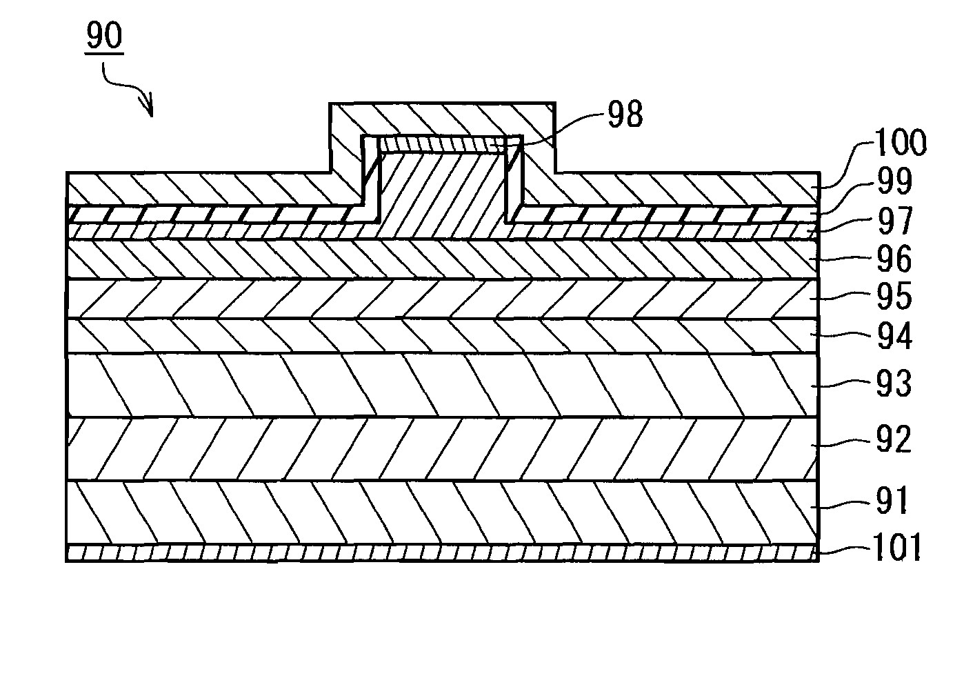 Semiconductor light emitting element, group iii nitride semiconductor substrate and method for manufacturing such group iii nitride semiconductor substrate