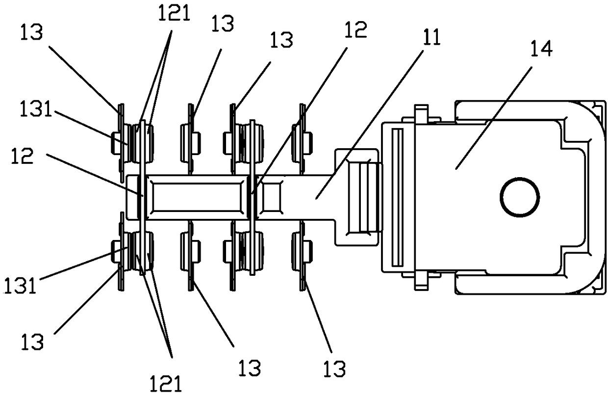 Electromagnetic relay for dual-power switching