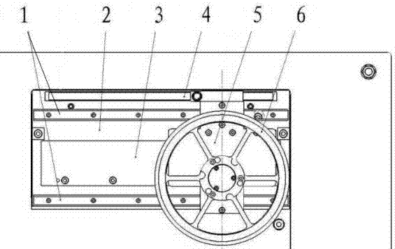 Tension adjusting mechanism for multi-wire cutting machine