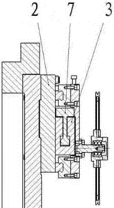 Tension adjusting mechanism for multi-wire cutting machine