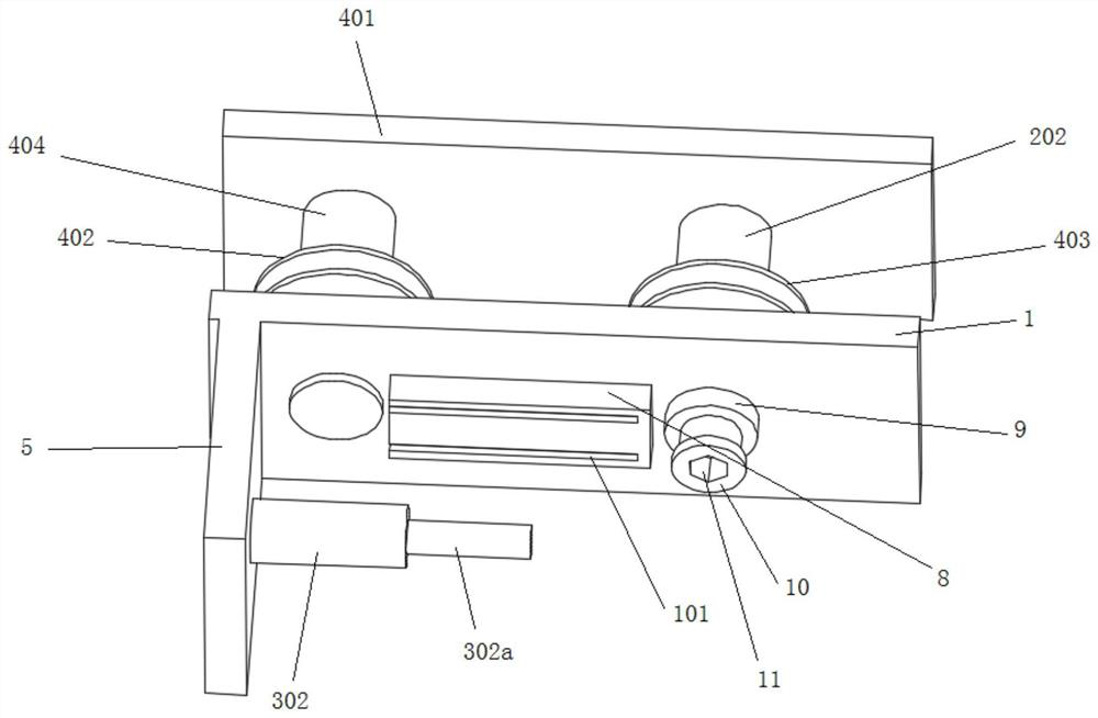 A milling device with anti-deformation function of tiny thin wall