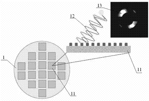 Light spot suppression method in bright field defect scanning