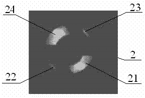 Light spot suppression method in bright field defect scanning