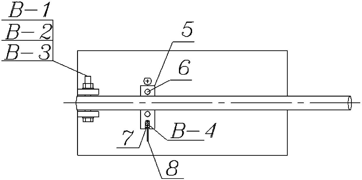 Small compression spring static pressure method and device thereof