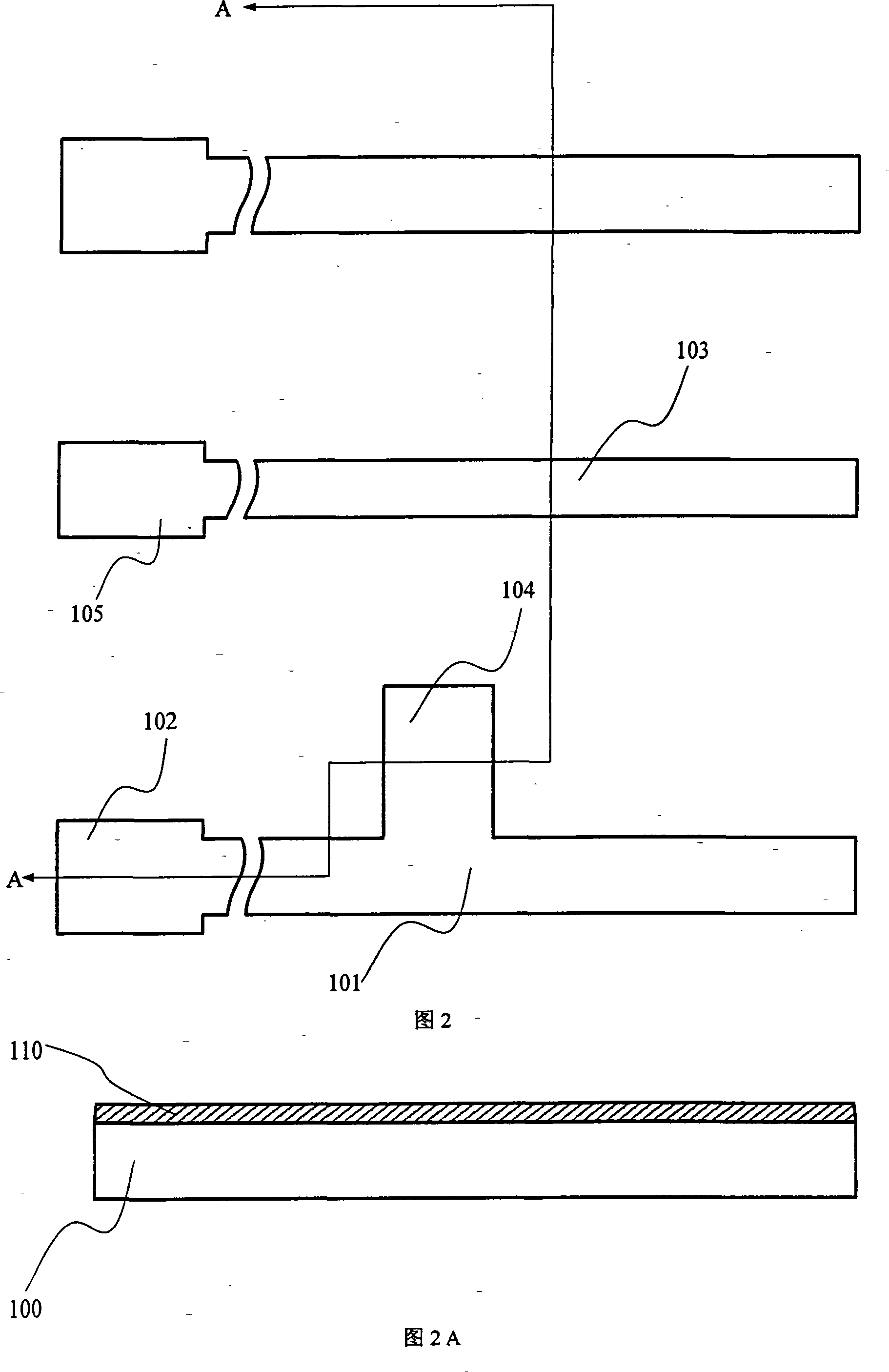 Thin film transistor array base plate and its making method