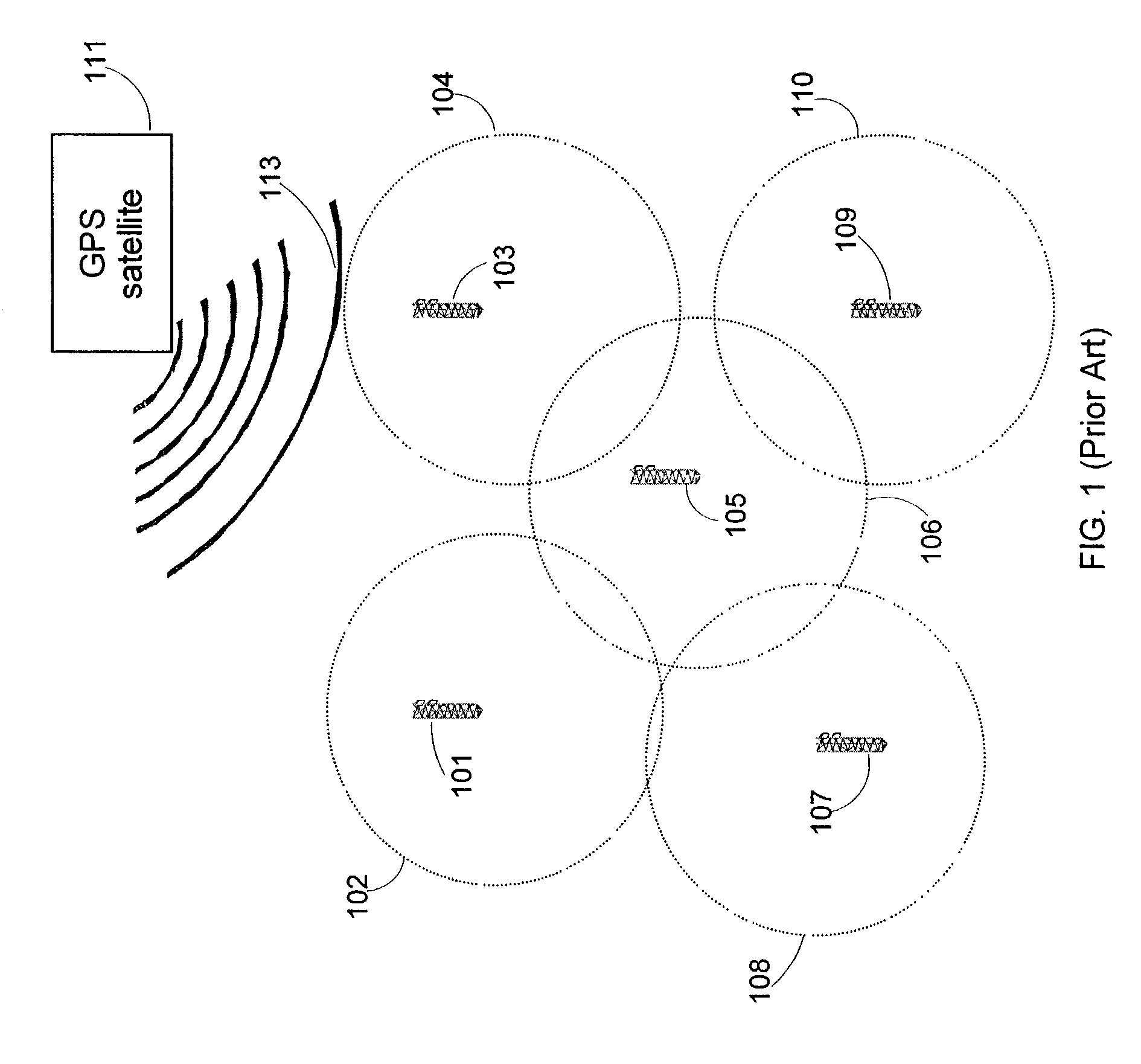 Synchronization of transmitter and receiver frequencies in multiaccess networks