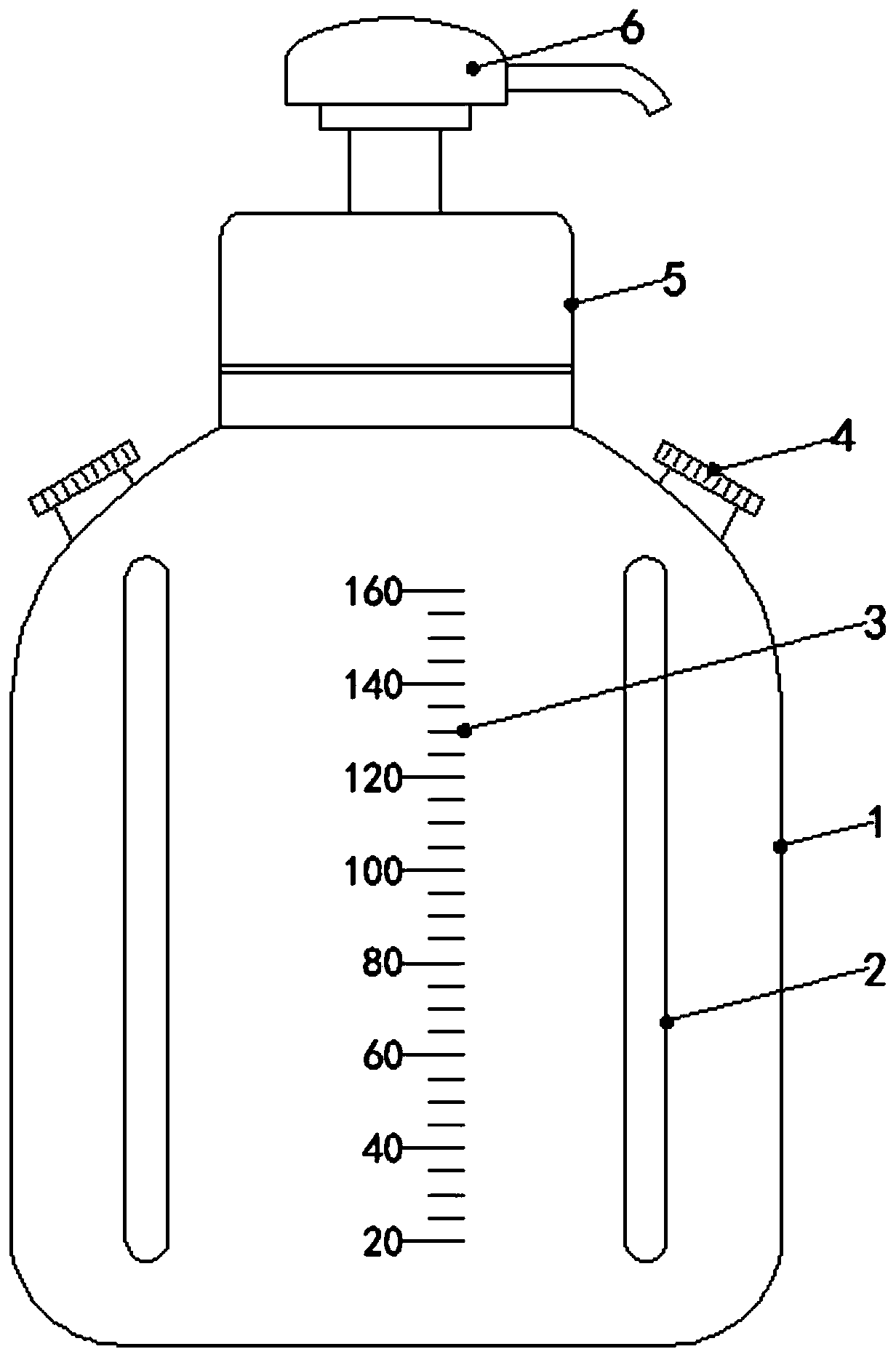 Soft mask mixing bottle