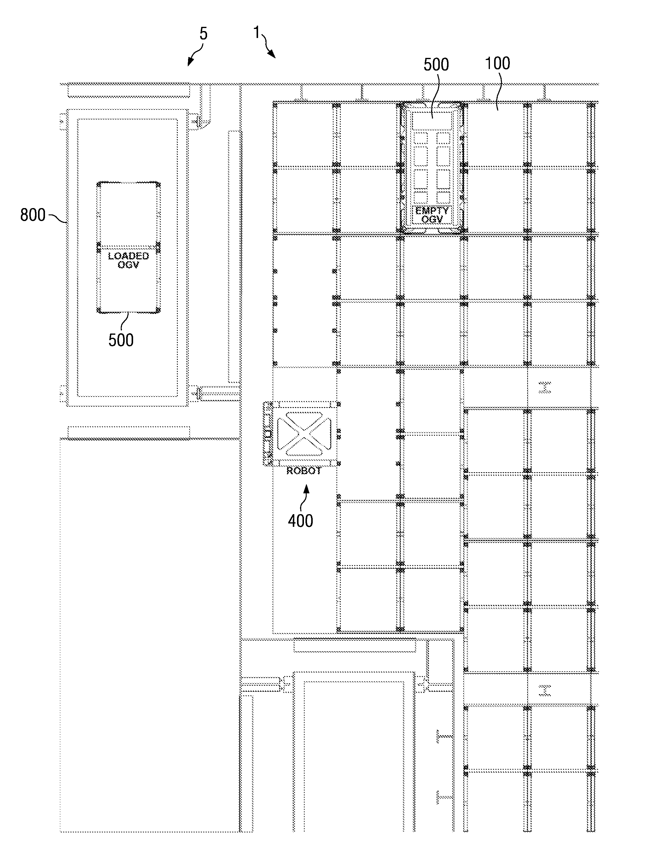 Automated stowage and retrieval system