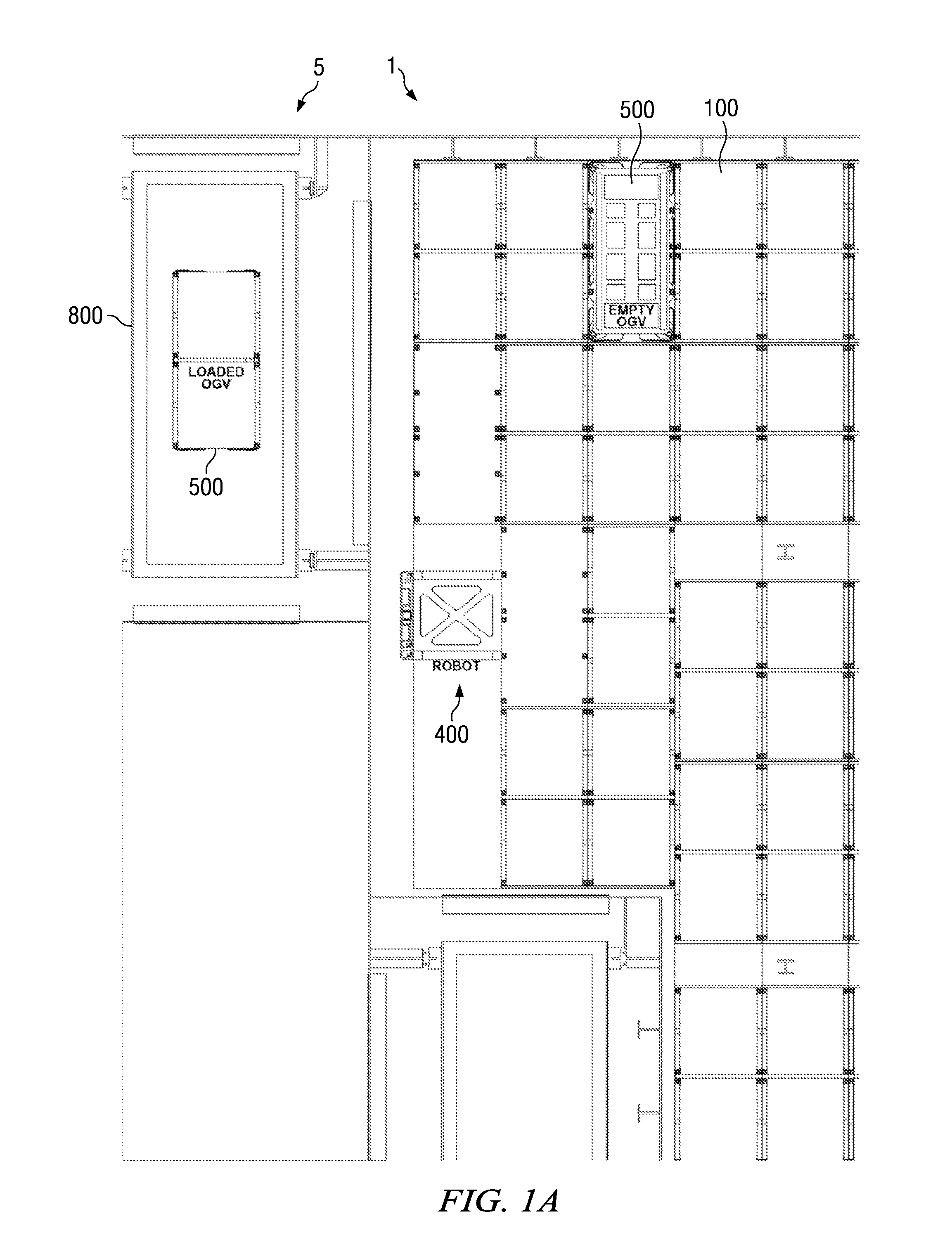 Automated stowage and retrieval system