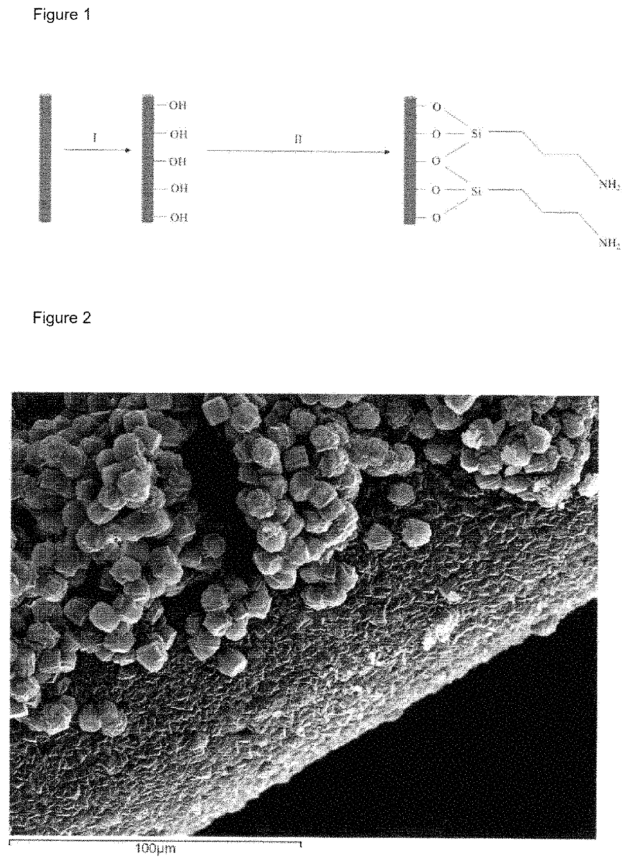 Stationary phase for solid-phase microextraction device