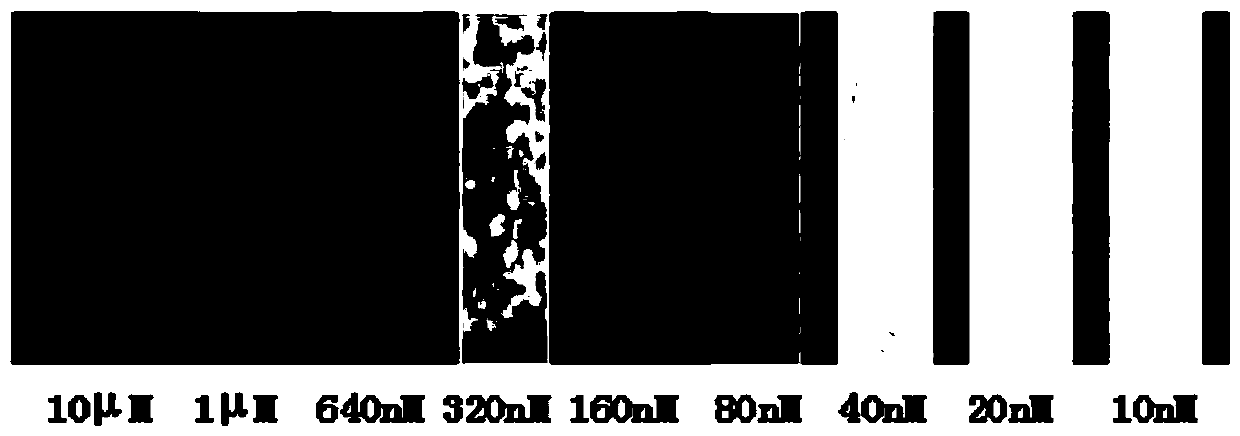 A kind of cts-zno fluorescent test paper and its preparation method and application