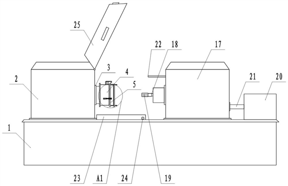 Part grinding device