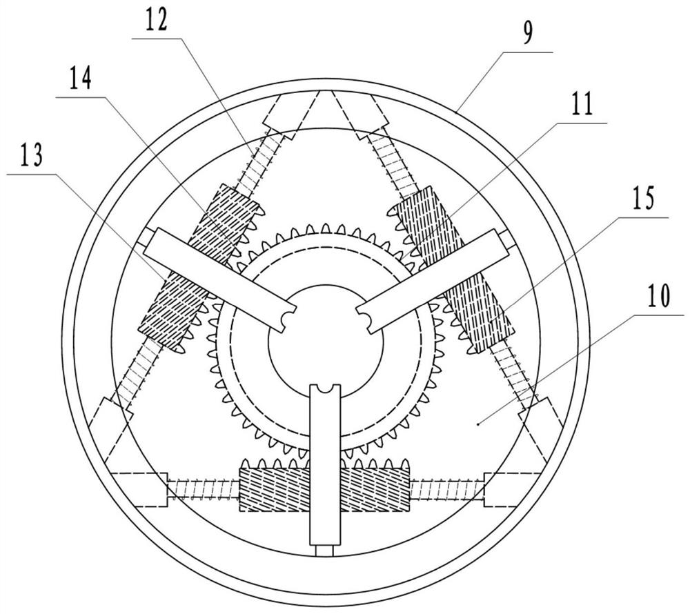 Part grinding device