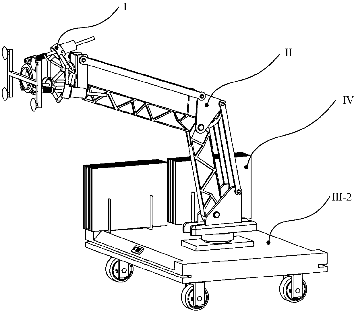 Force control building installation robot based on hybrid mechanism