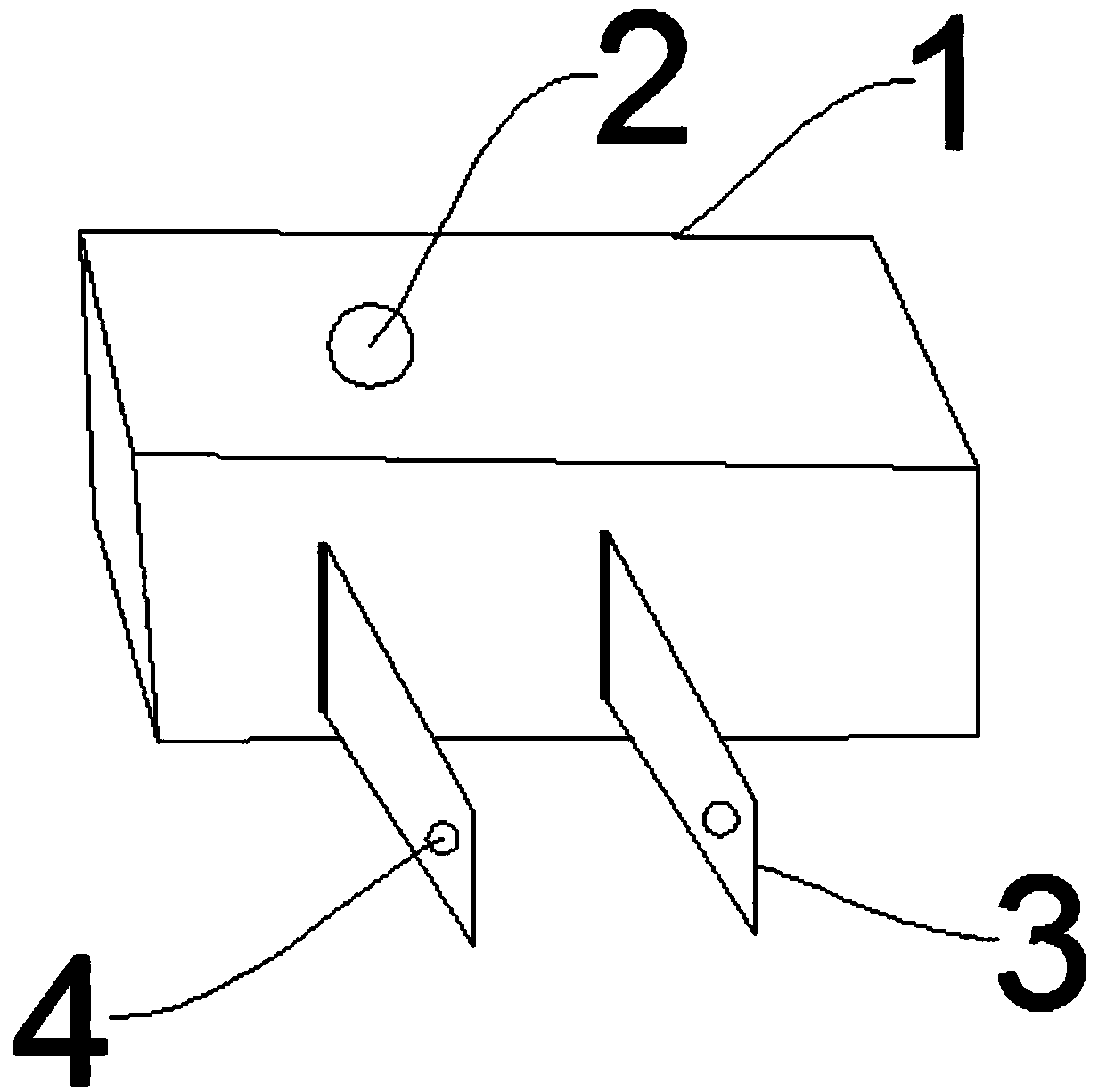 Electric car charging device with anti-theft function