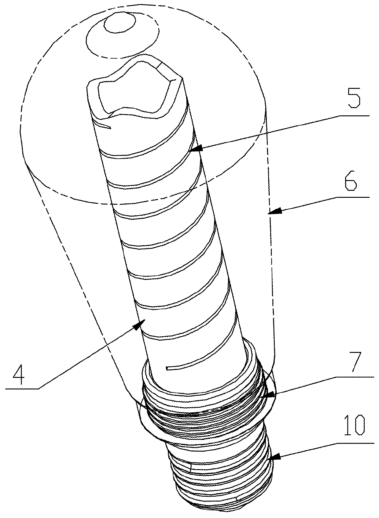 LED bulb having light guide body