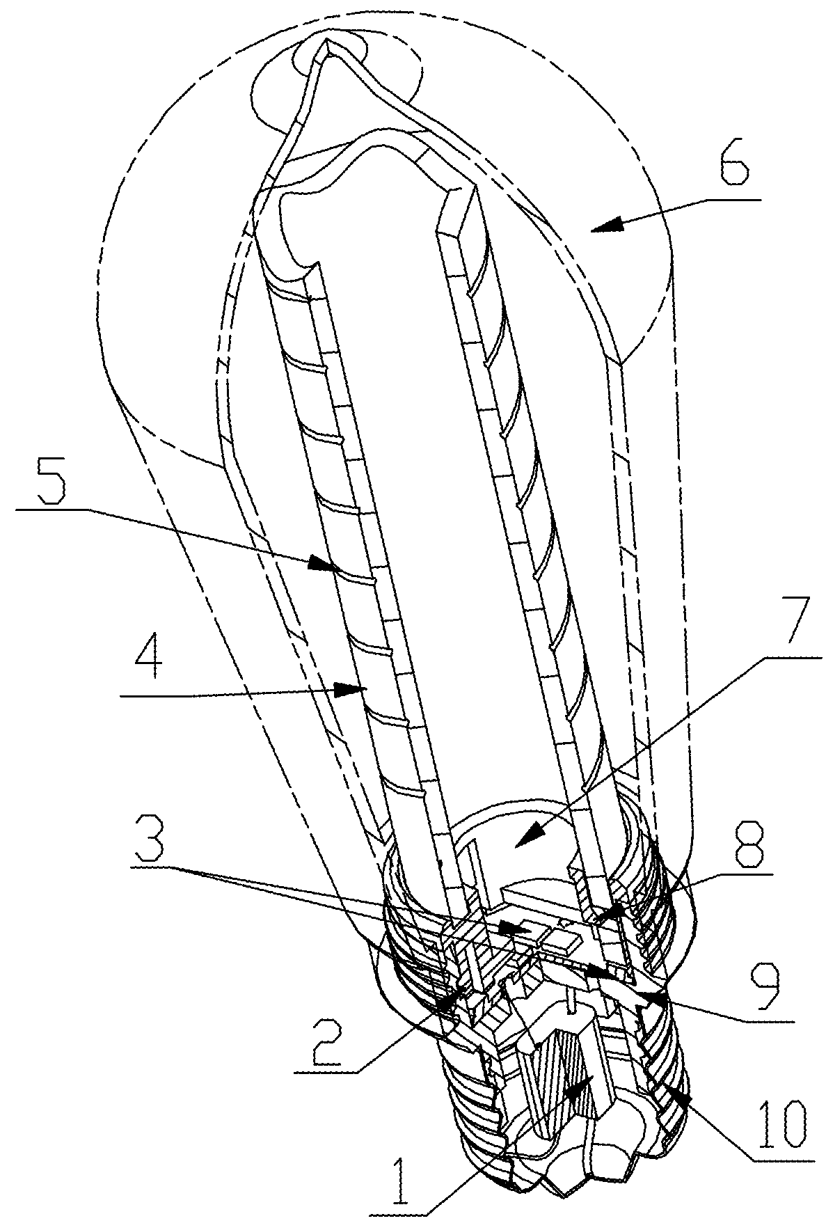 LED bulb having light guide body