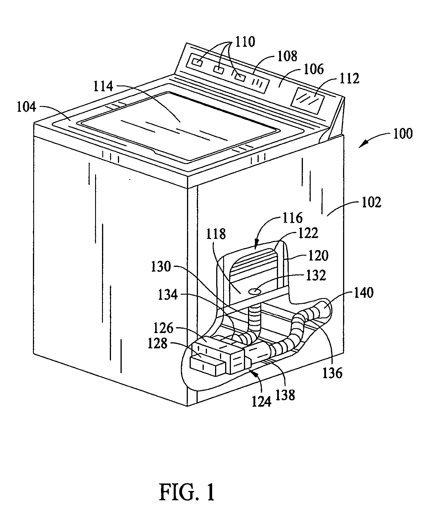 Bulk dispensing system for washing machine