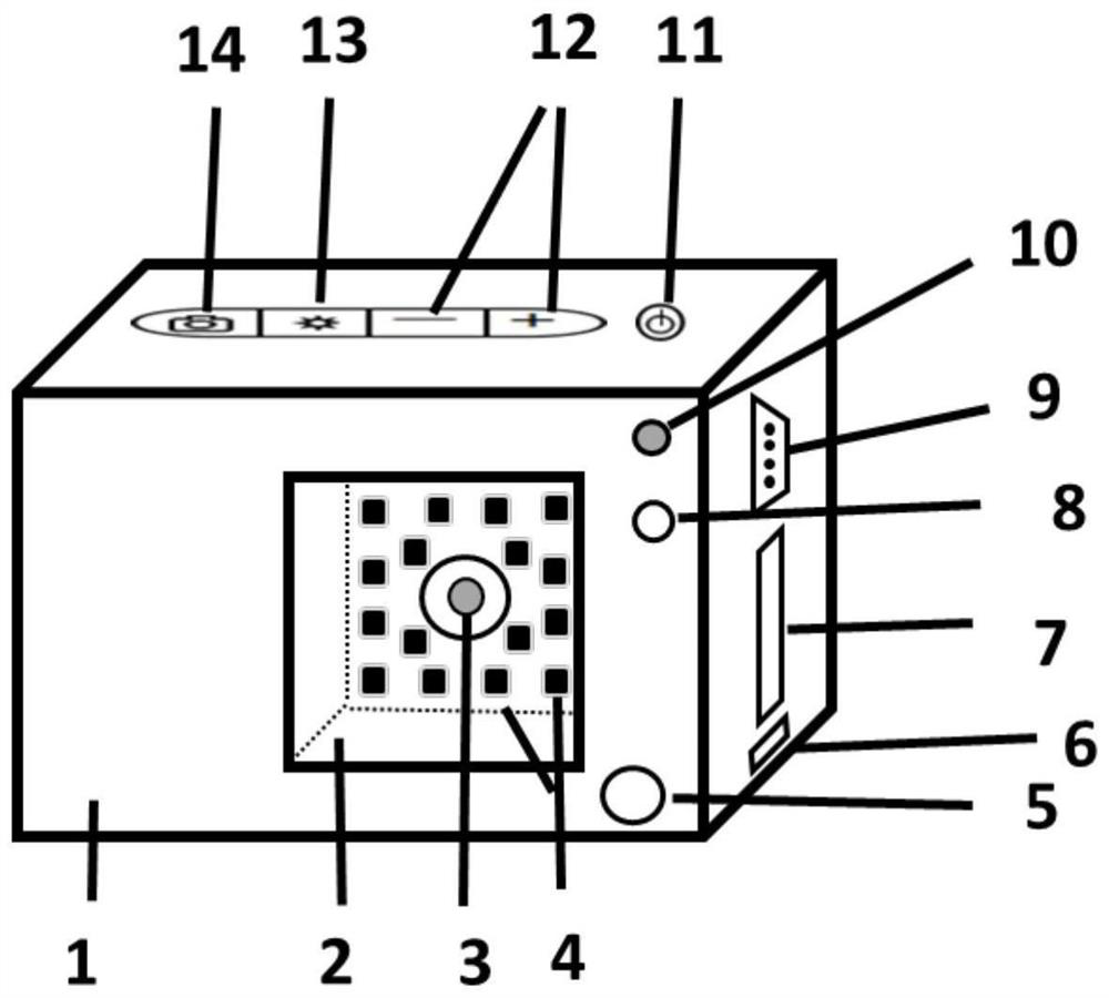 Portable exit-entry certificate identifying and reading inspection tester