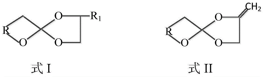 Expansion polymerization imprinting glue for nano-imprinting