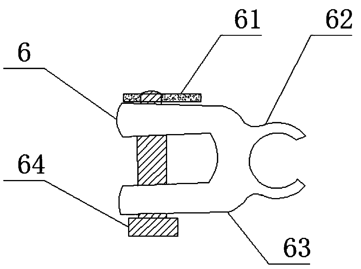 A convenient bucket truck with a tow hook and a reduction wheel