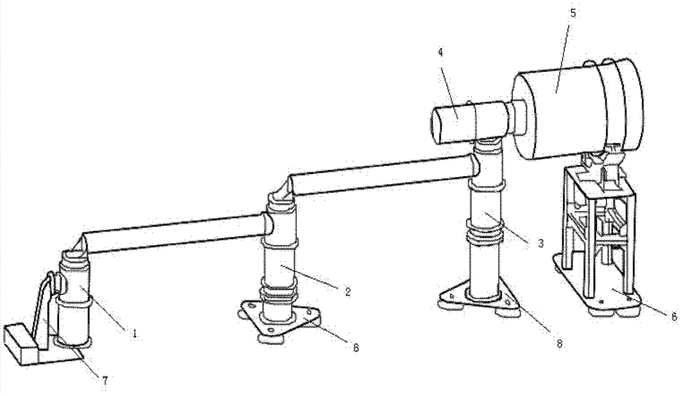 Planar simulation and verification platform for four-degree-of-freedom robot arm control system