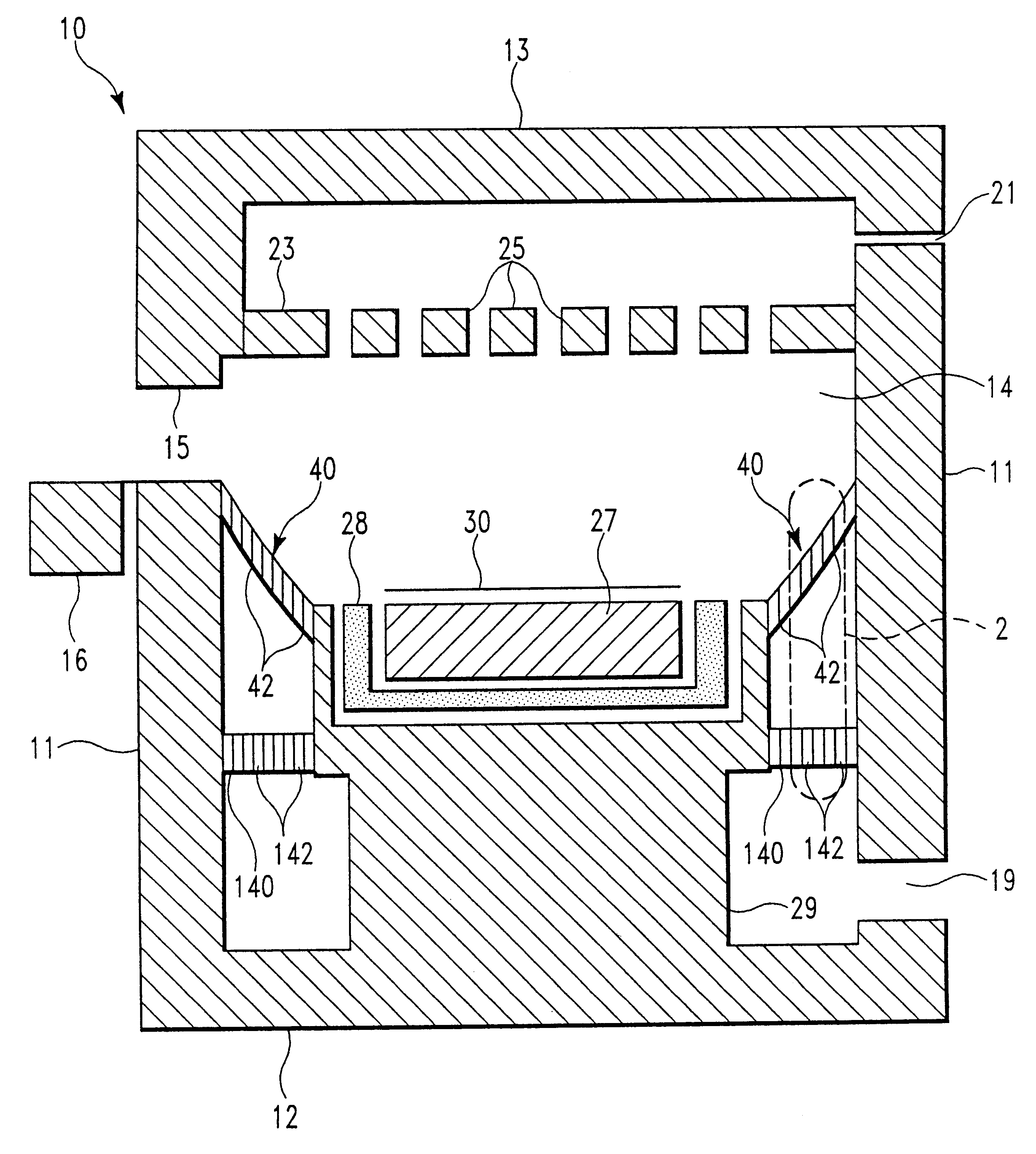 Efficient plasma containment structure