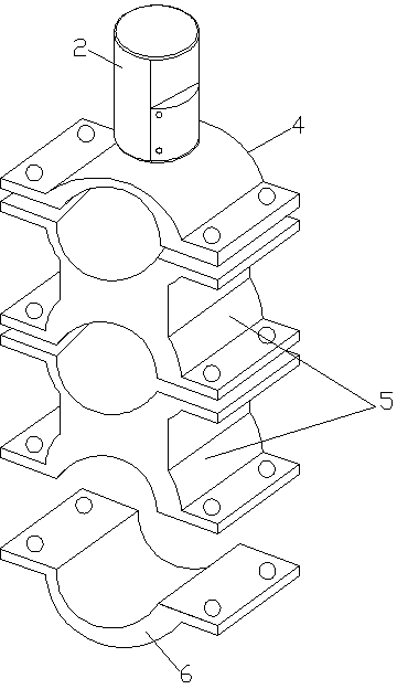 Joint suitable for connection between string truss stay bar and multiple cables