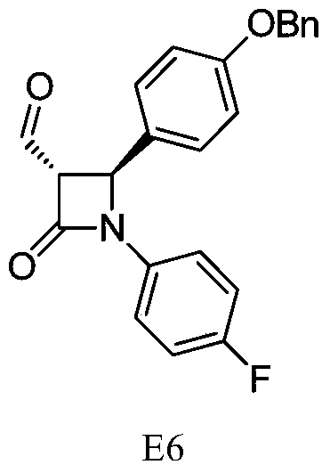 A kind of synthetic technique of ezetimibe intermediate