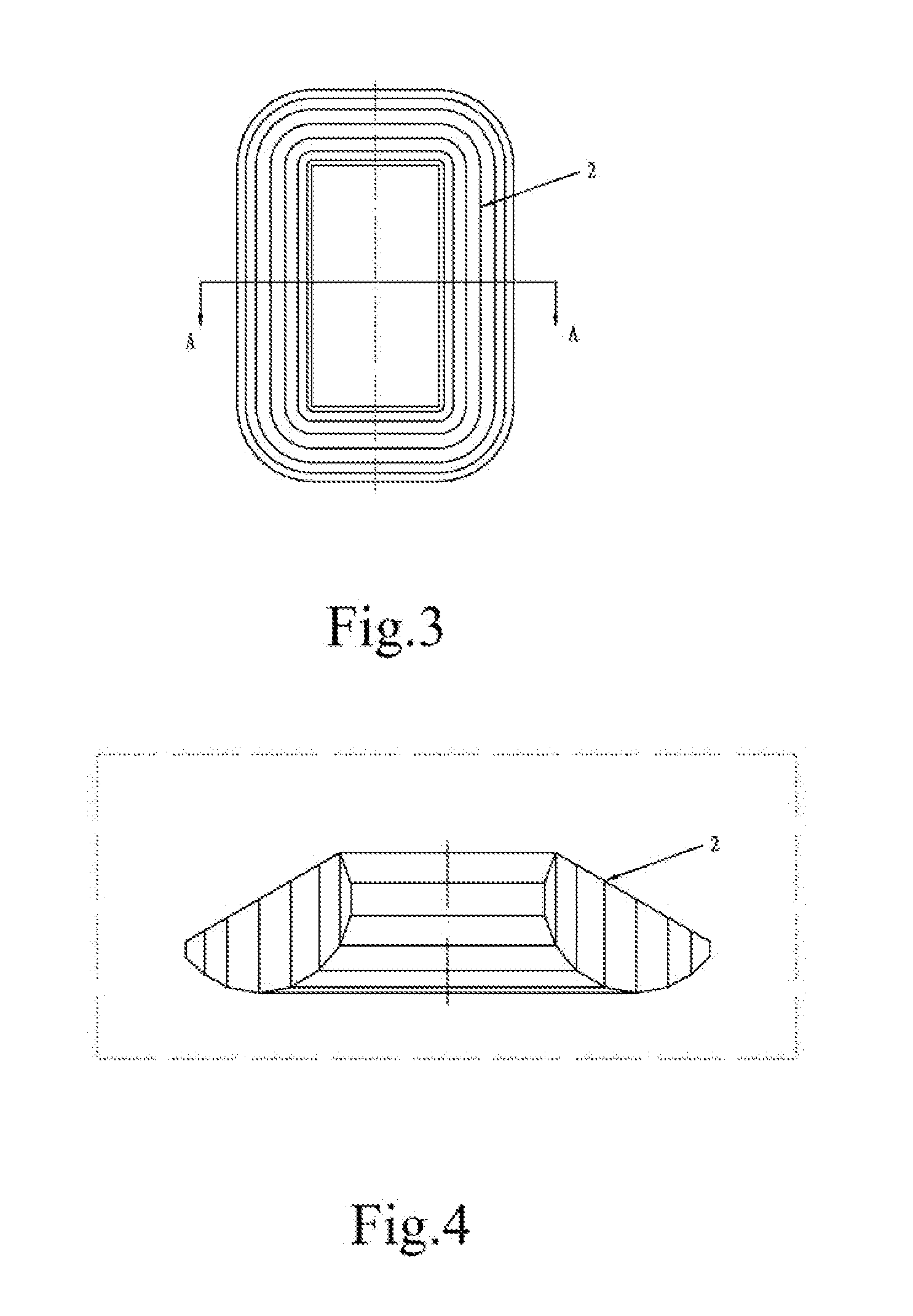 Amorphous alloy transformer iron core of three-dimensional triangle structure