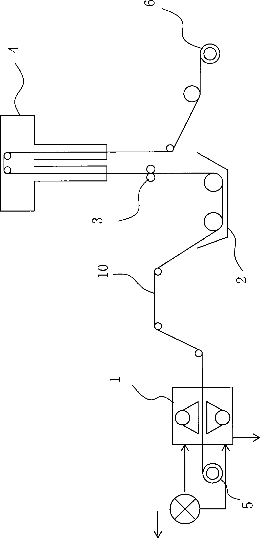 Method for producing semi-curing piece and device thereof