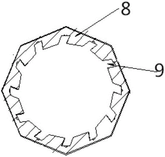 Industrial gas ultralow-nitrogen energy-saving spiral combustion head and combustor